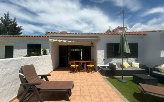 Bungalow con 2 terrazas y piscina comunitaria para EL VERANO