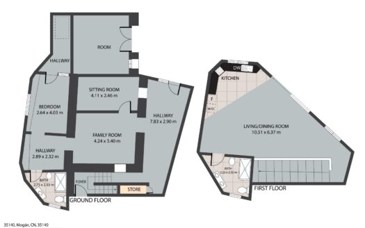 Vivienda reformada con parcela rústica de 729 metros