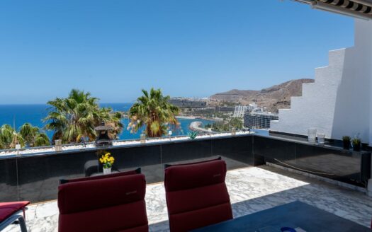 Exclusivo pareado con vistas al mar – Ubicación de ensueño cerca de Anfi del Mar
