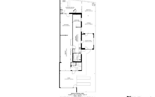 Chalet de 2 plantas con vistas al mar