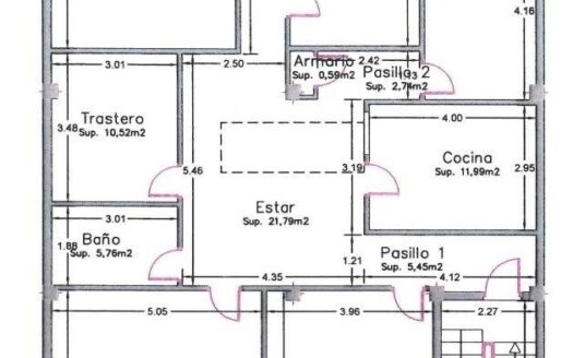 Amplia vivienda con azotea privada con terreno de 830 m² en El Salobre – San Bartolomé de Tirajana