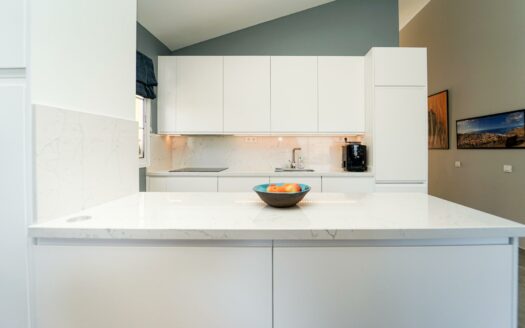 Meerblick, Sonnenuntergang und elegantes Design