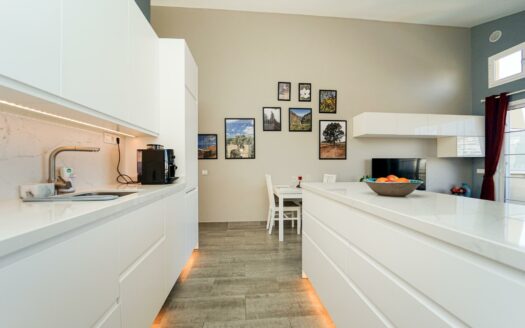 Meerblick, Sonnenuntergang und elegantes Design