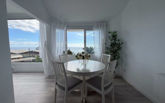 Beachfront apartment with sea views