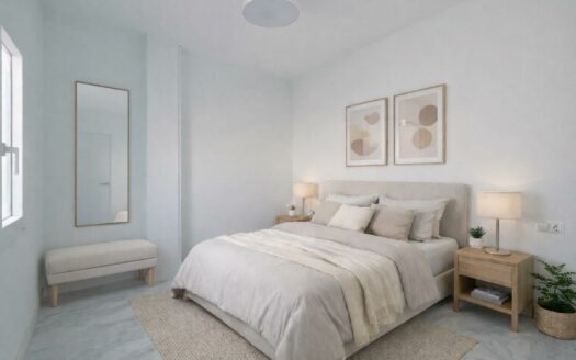 Ático renovado y luminoso en El Tablero