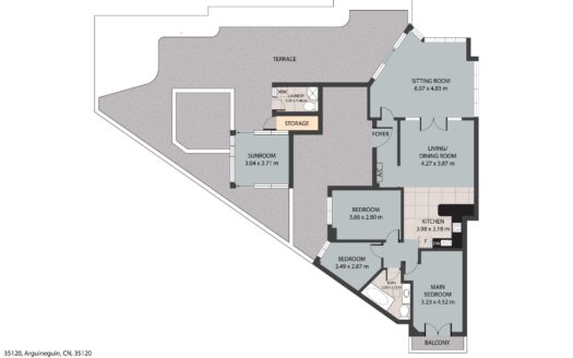 Ático con 3 dormitorios y gran terraza: 210 m² en el corazón de Arguineguín