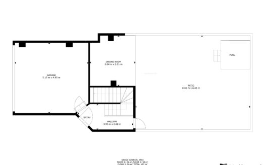 Reihenhaus mit Garten und Garage in El Tablero