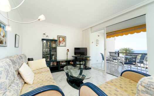 Bright apartment with sea views and afternoon sun