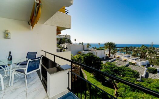 Bright apartment with sea views and afternoon sun