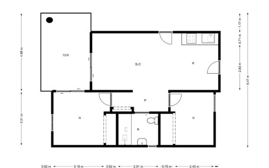 2 bedroom apartment with sea view + Studio in Arguineguin