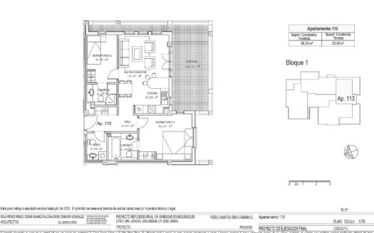 SOUTH FACING CORNER APARTMENT IN THE PART OF THE COMPLEX CLOSEST TO THE SEA IN MONTE CARRERA. FANTASTIC SEA VIEWS FROM EAST TO WEST. GARAGE SPACE AND STORAGE ROOM.