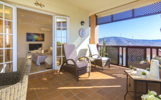 SOUTH FACING CORNER APARTMENT IN THE PART OF THE COMPLEX CLOSEST TO THE SEA IN MONTE CARRERA. FANTASTIC SEA VIEWS FROM EAST TO WEST. GARAGE SPACE AND STORAGE ROOM.