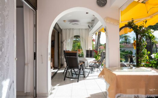 Encantador bungalow con jardín de ensueño en Playa del Inglés