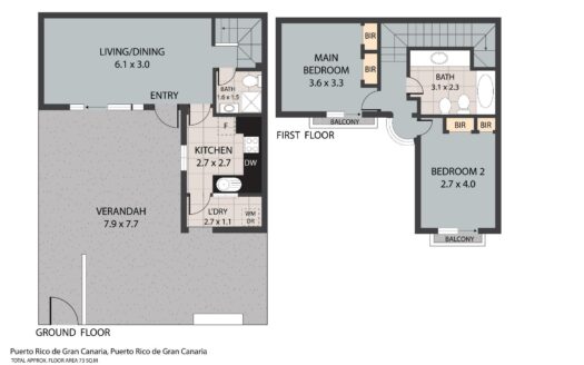 Cozy terraced house with a spacious terrace in a quiet and sunny area