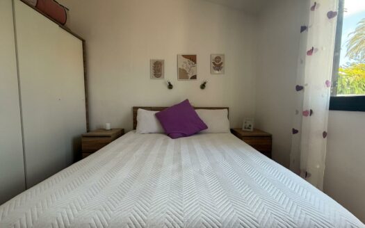 Bungalow con 2 terrazas y piscina comunitaria para EL VERANO