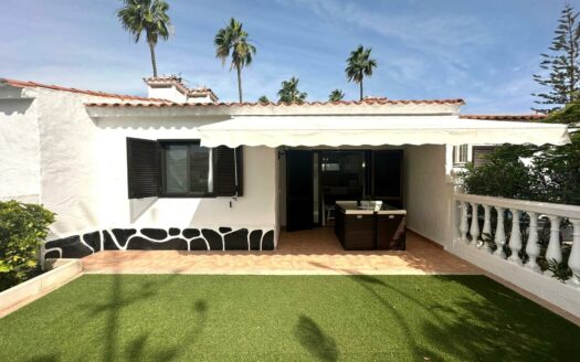 Bungalow con 2 terrazas y piscina comunitaria para el invierno