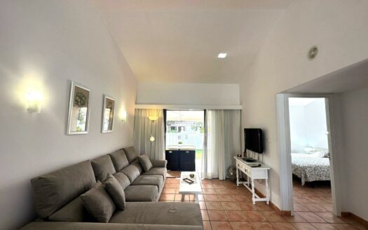 Bungalow con 2 terrazas y piscina comunitaria para el invierno