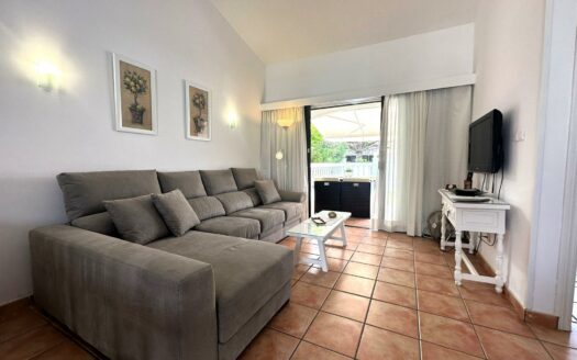 Bungalow con 2 terrazas y piscina comunitaria para el invierno