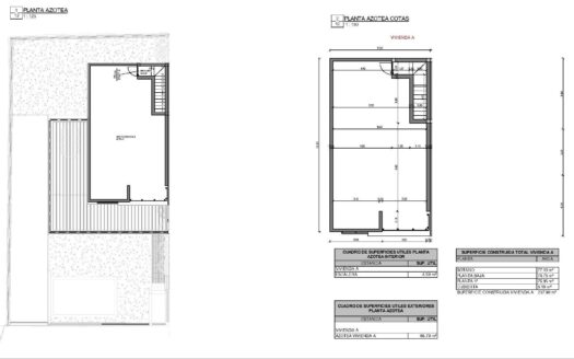 Modern semi-detached villa in Patalavaca with sea views – licensed project ready to build