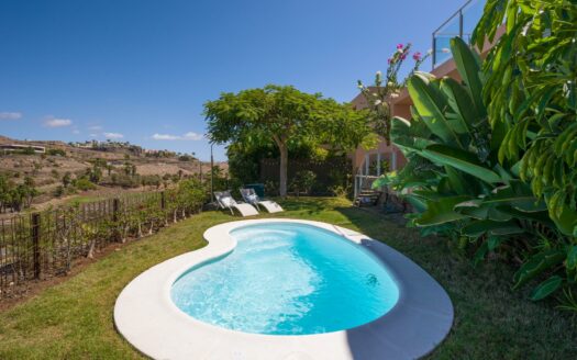 Chalet con piscina privada en El Salobre