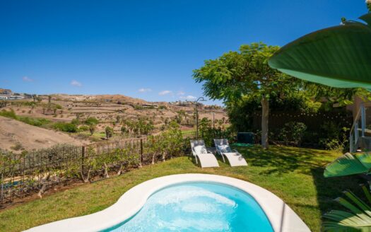 Chalet con piscina privada en El Salobre