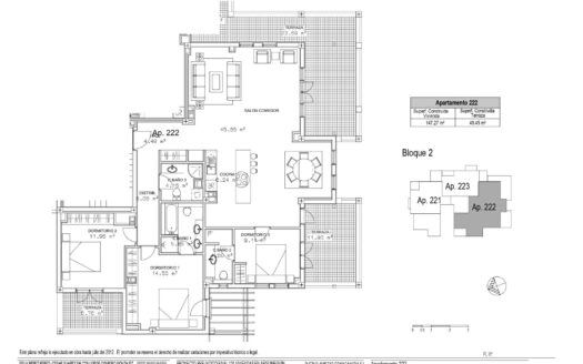 EIGENTÜMER ERWÄGEN DEN VERKAUF DIESER ELEGANTEN LUXUSWHG. MIT 197 M² WOHNFLÄCHE IM OG VON MONTE CARRERA, BLOCK 2 (ZUM MEER HIN). PANORAMABLICK ÜBER DEN OZEAN.