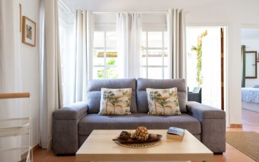 A charming bungalow in a quiet complex next to the golf course