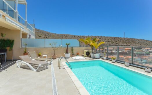 Paradies am Atlantik: Exklusives 3-Zimmer-Apartment mit Infinity-Pool in Arguineguín