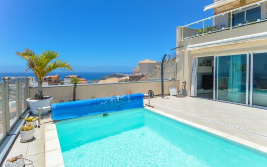 Paradies am Atlantik: Exklusives 3-Zimmer-Apartment mit Infinity-Pool in Arguineguín