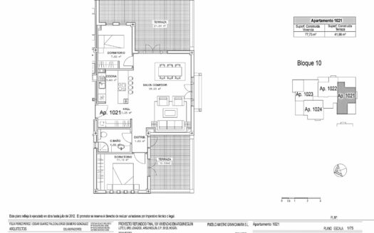 PRECIOSO Y SOLEADO ÁTICO DE 78 M2 CON 2 HABITACIONES EN MONTE CARRERA, CON AZOTEA COMUNITARIA, TRASTERO, PLAZA DE GARAJE Y PISCINA CLIMATIZADA.