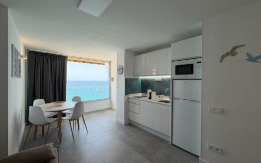 Renoviertes Studio mit Meerblick und direktem Strandzugang