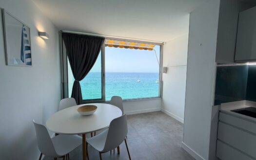 Renoviertes Studio mit Meerblick und direktem Strandzugang