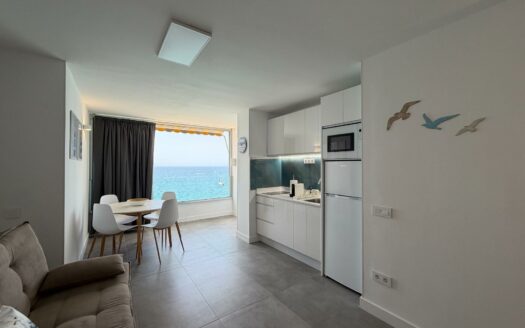 Renoviertes Studio mit Meerblick und direktem Strandzugang