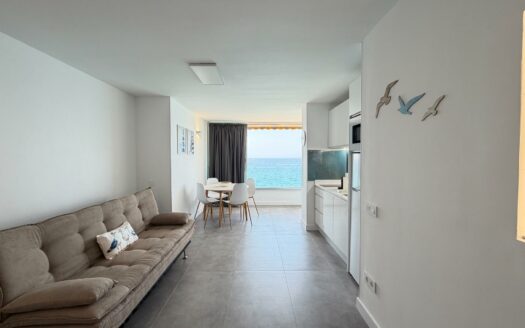 Renoviertes Studio mit Meerblick und direktem Strandzugang
