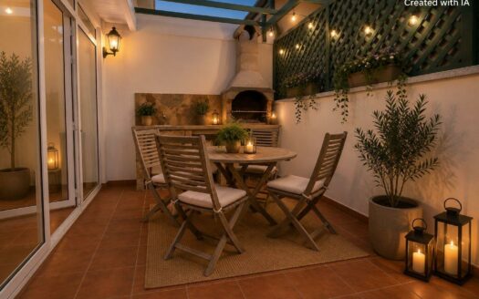 Chalet independiente cerca del mar en Castillo del Romeral