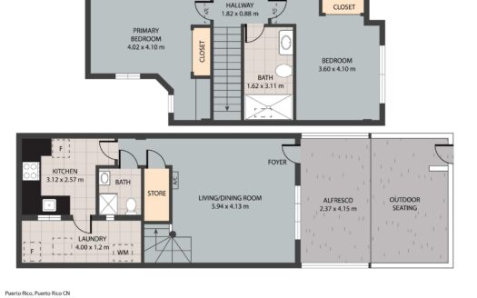 Renovated duplex with terrace and parking space in Puerto Rico